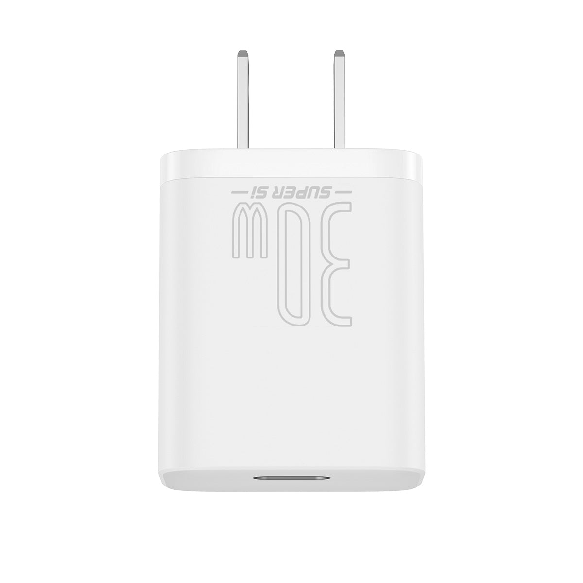 Baseus Super Si Quick Charger 1C 30W US White Baseus Super Si Quick Charger 1C 30W US White